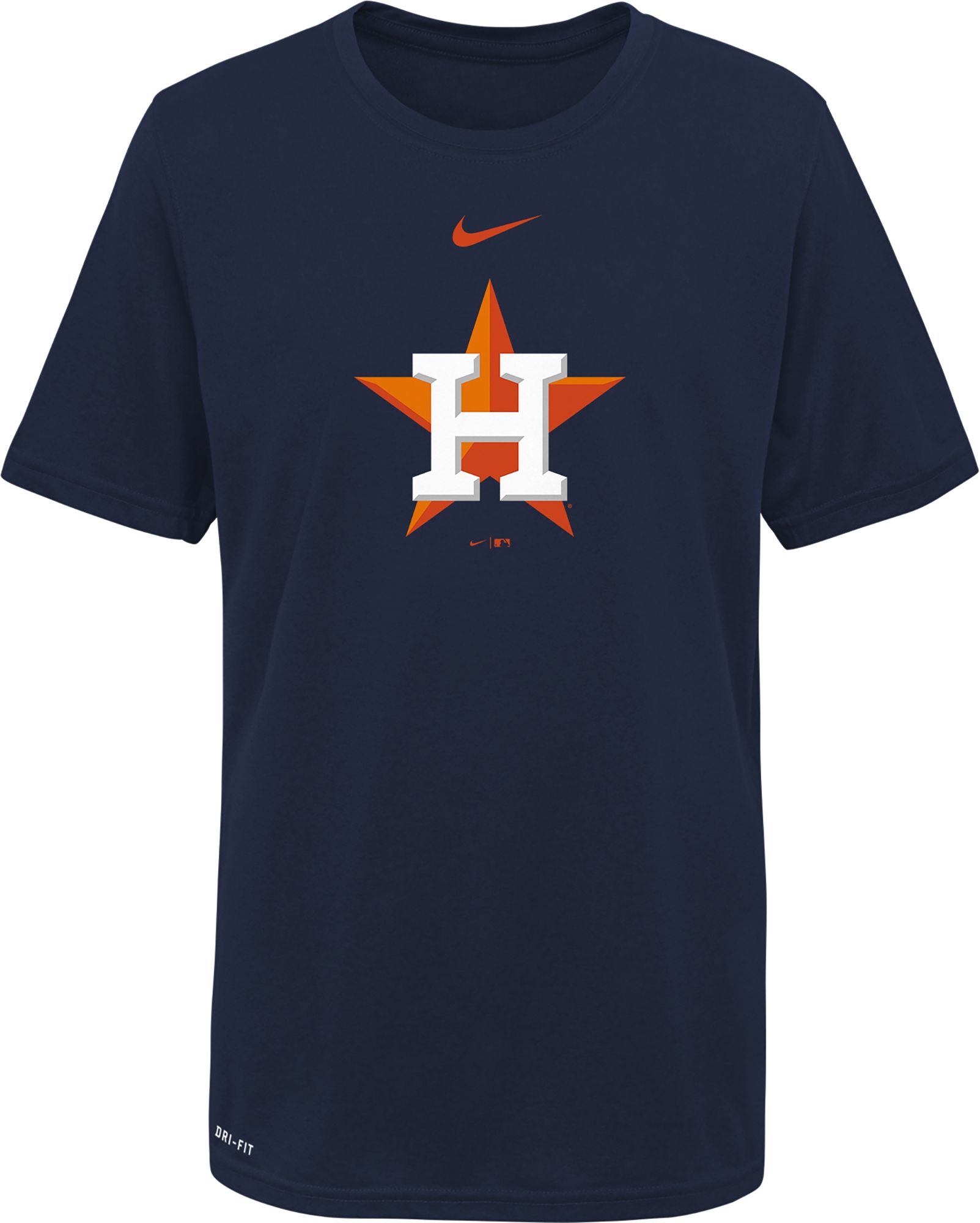 Nike / Youth Boys' Houston Astros Navy Logo Legend T-Shirt