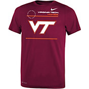 Nike Youth Virginia Tech Hokies Maroon Dri-FIT Legend T-Shirt