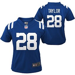 Nike Little Kid's Indianapolis Colts Jonathan Taylor #28 Blue Game Jersey