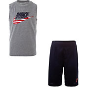 Nike Little Boys' Americana Muscle Tank Top and Shorts Set