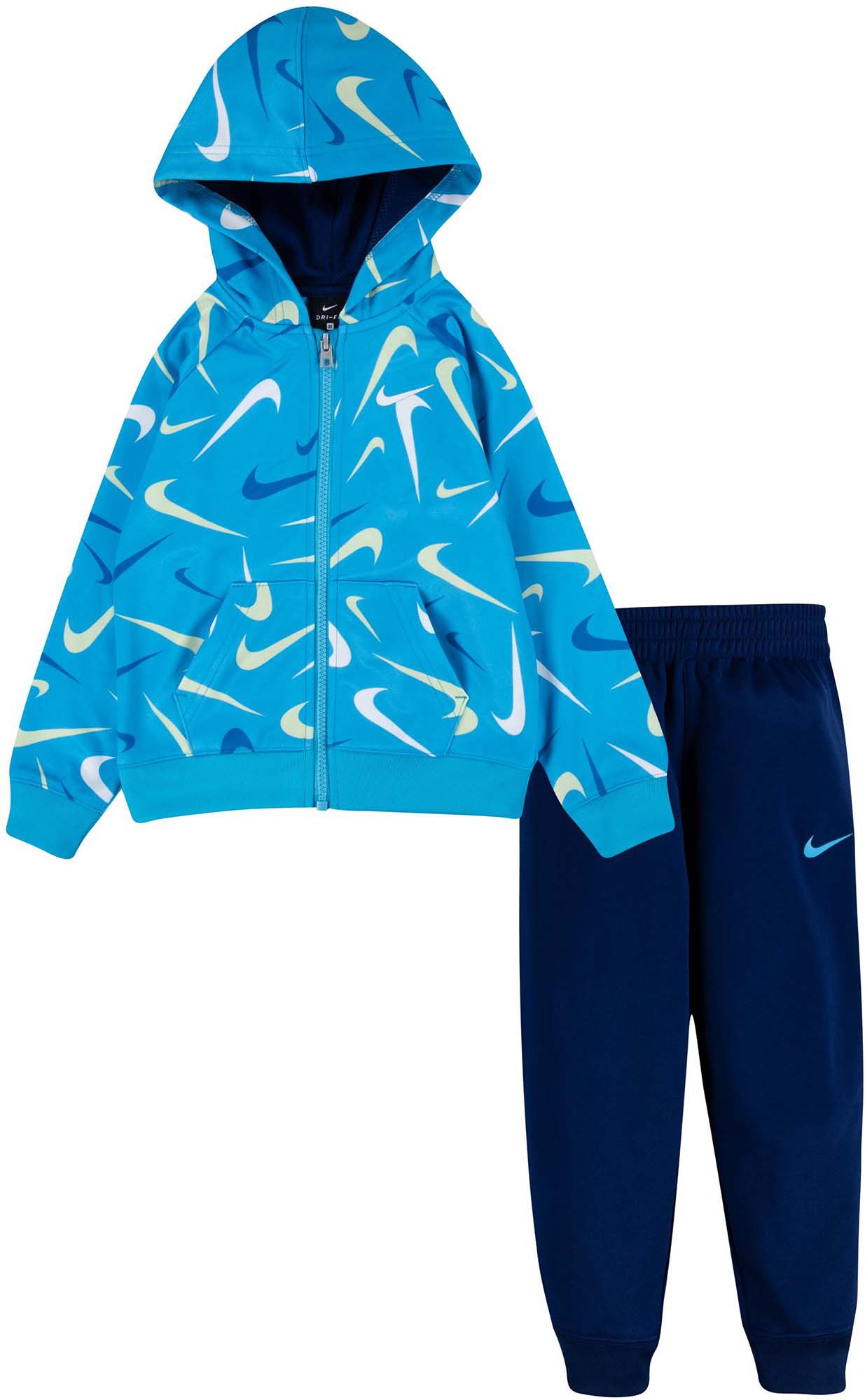 Nike / Toddler Boys' Swooshfetti Therma-FIT Hoodie and Pants Set