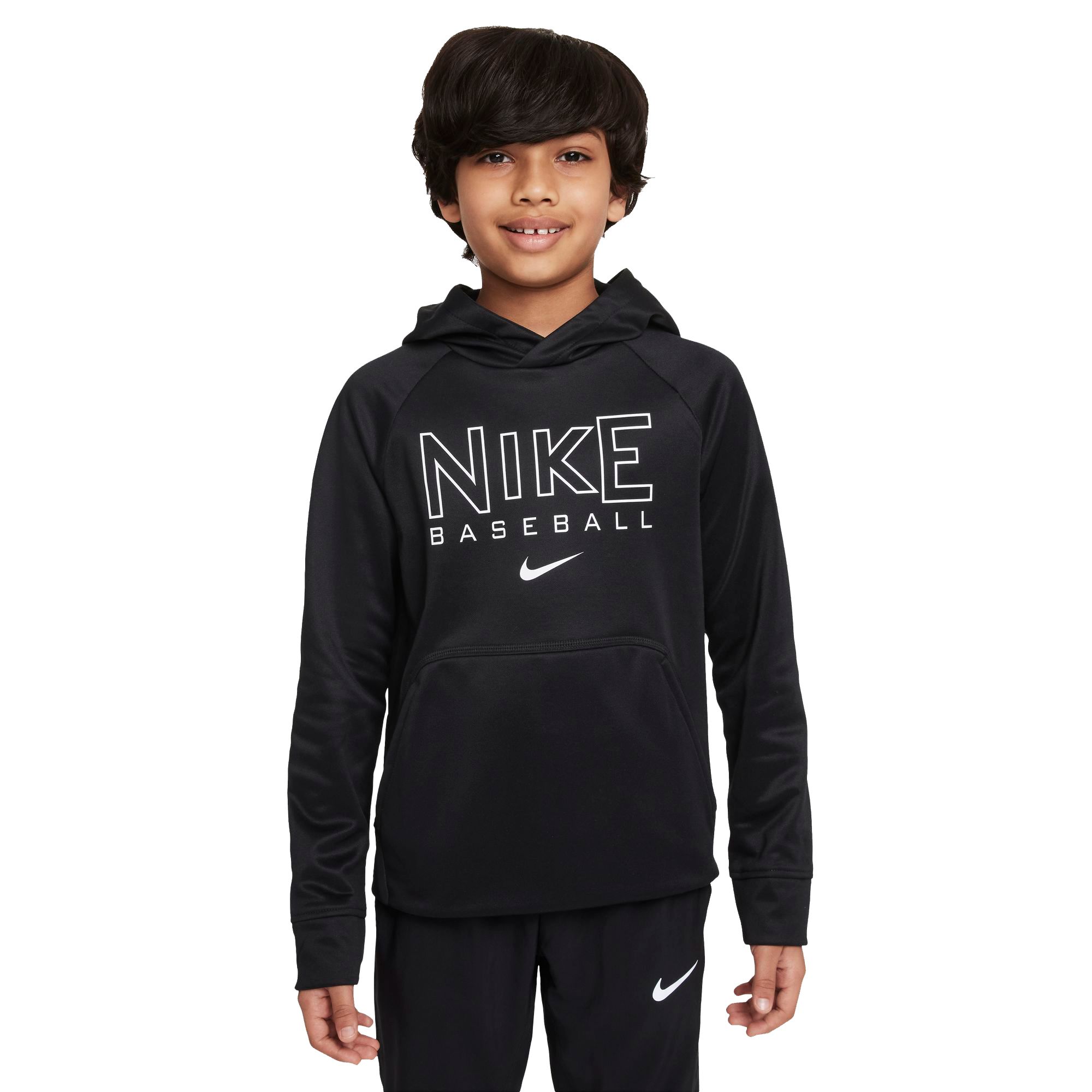 Nike Boys Therma-FIT Baseball Hoodie