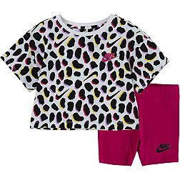 Nike Toddler Girl's BOP Boxy T-Shirt And Shorts Set