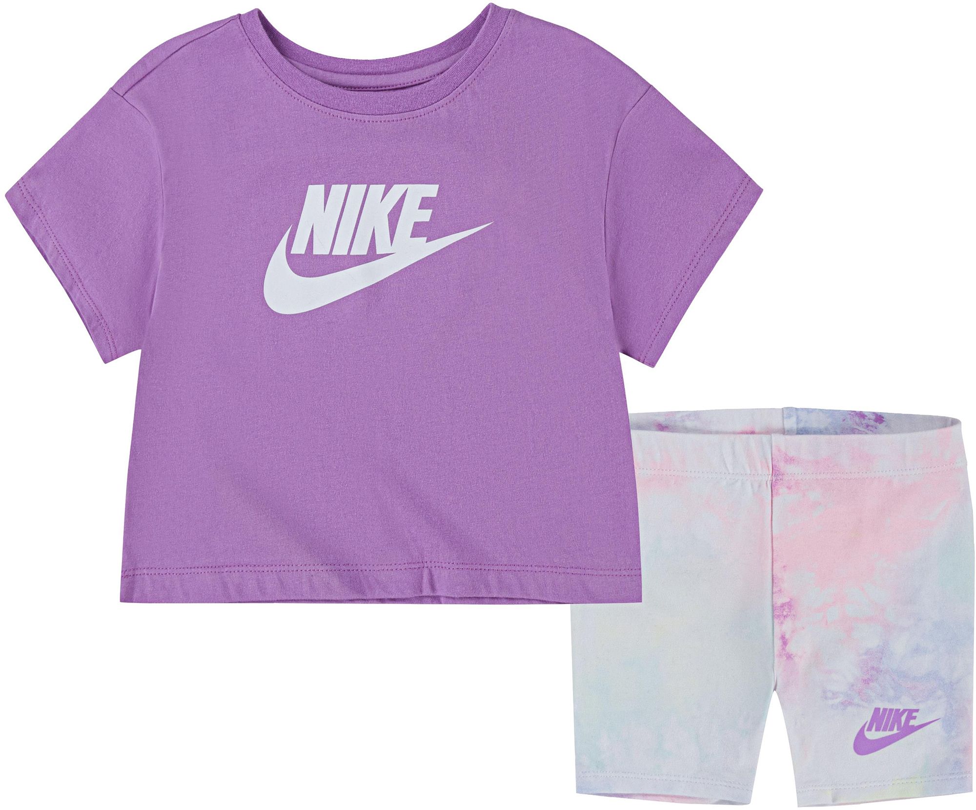 Nike / Toddler Girls' Ice Dye Box T-Shirt And Shorts Set