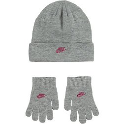 Nike Girls' Futura Beanie and Gloves Set