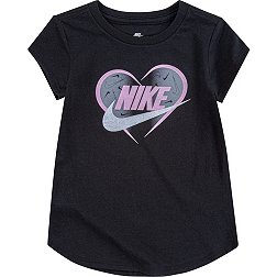 Nike Toddler Girls' Heart Short Sleeve Graphic T-Shirt