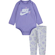 Nike Infant Girls' Long Sleeve Bodysuit and Pants Set