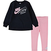 Nike Toddler Girls' Mini Me Crew & Leggings Set