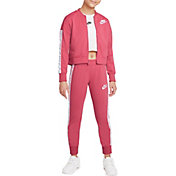 Nike Girls' Sportswear Full-Zip Jacket and Pants Tracksuit