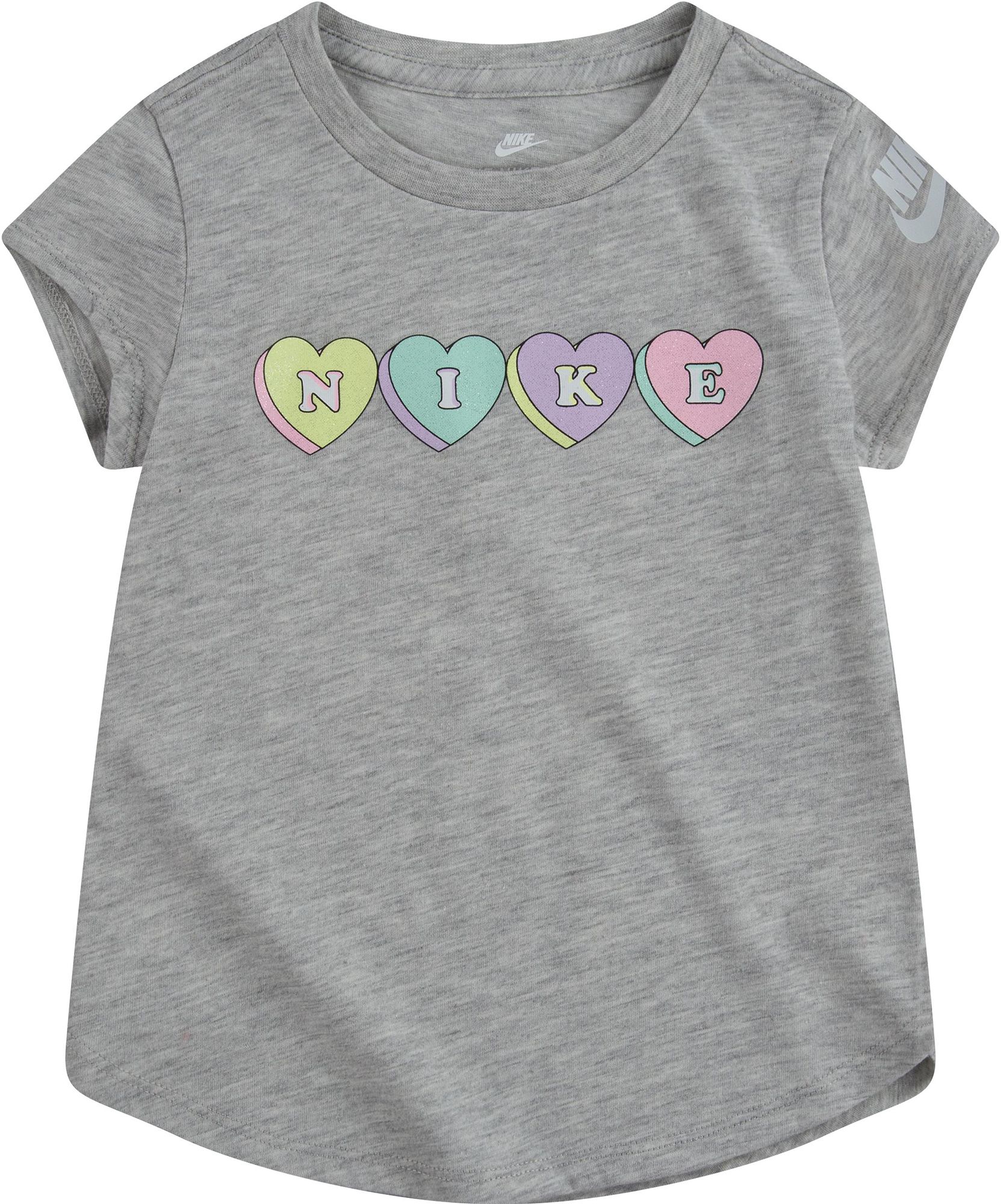 Nike Toddler Girls' Swoosh Heart T-Shirt