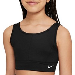 Nike Girls' Dri-FIT Swoosh Luxe Sports Bra