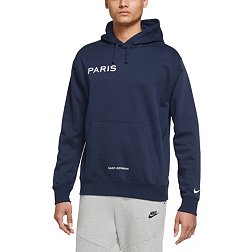 Nike Paris Saint-Germain Club Navy Pullover Hoodie