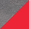 Grey/Red