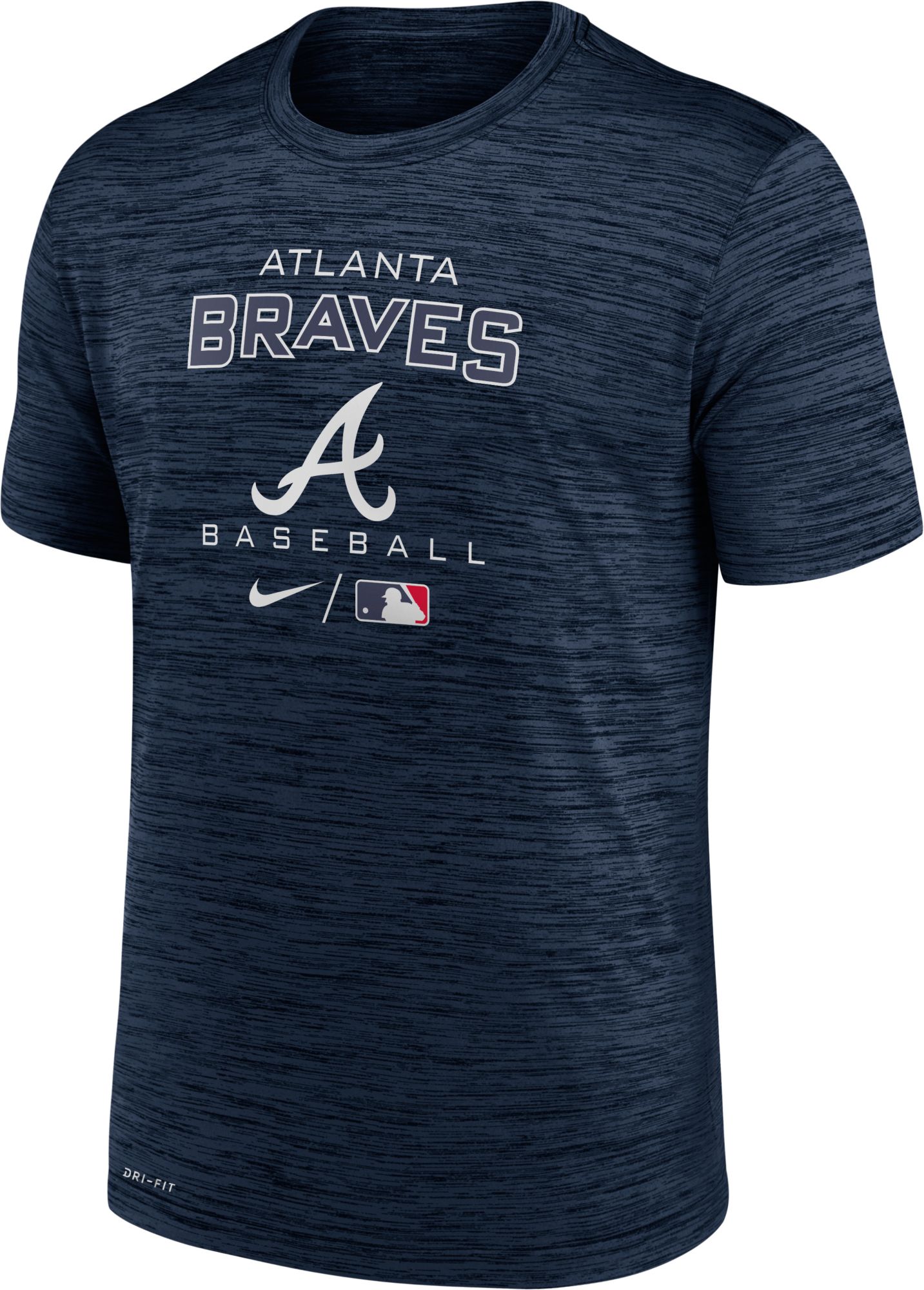 Atlanta Braves Nike Athletic Sleeveless Hooded T-Shirt - Red