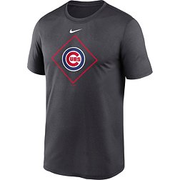 Nike Men's Chicago Cubs Charcoal Legend Icon T-Shirt