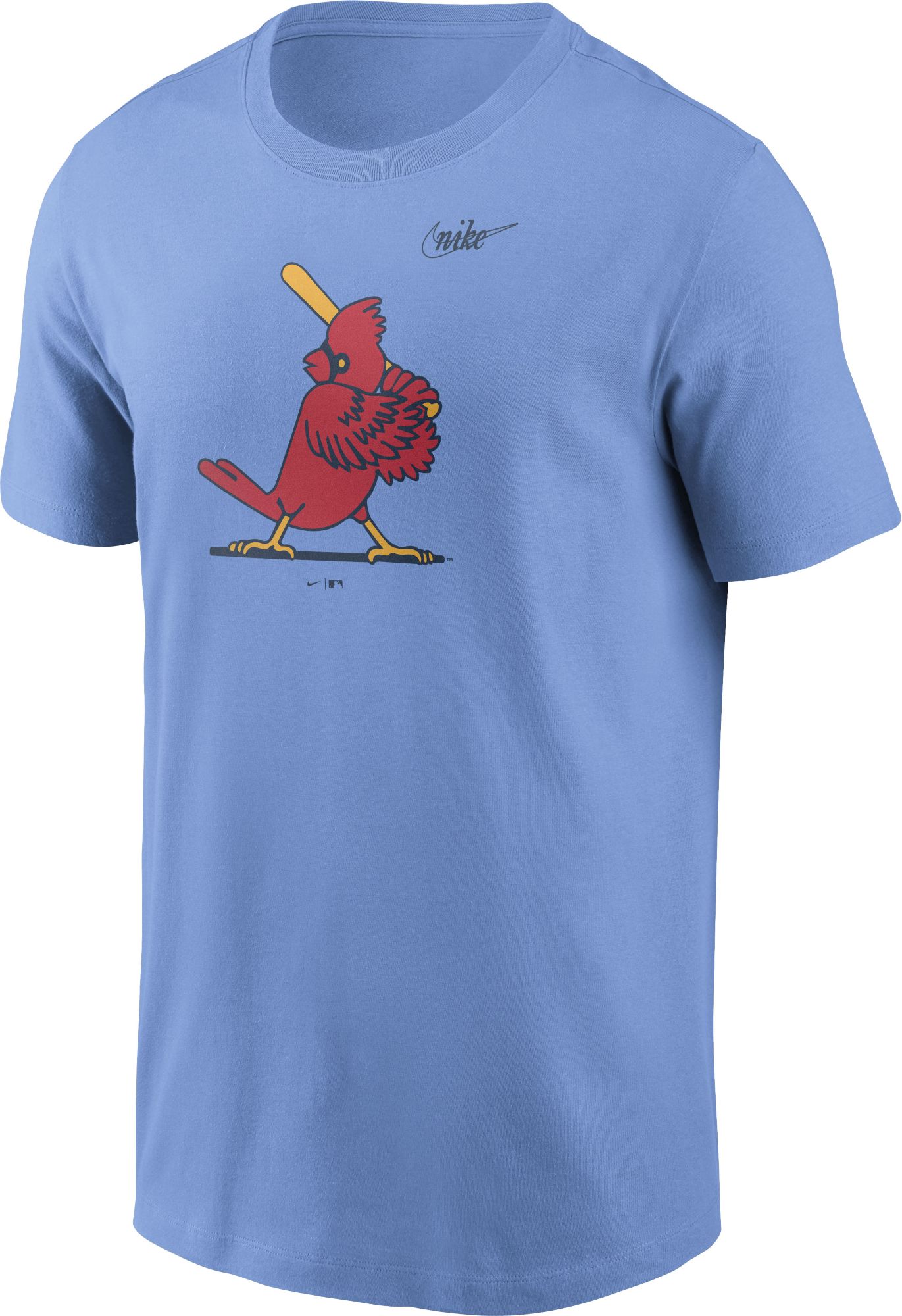 Men's St. Louis Cardinals Powder Blue Logo T-Shirt