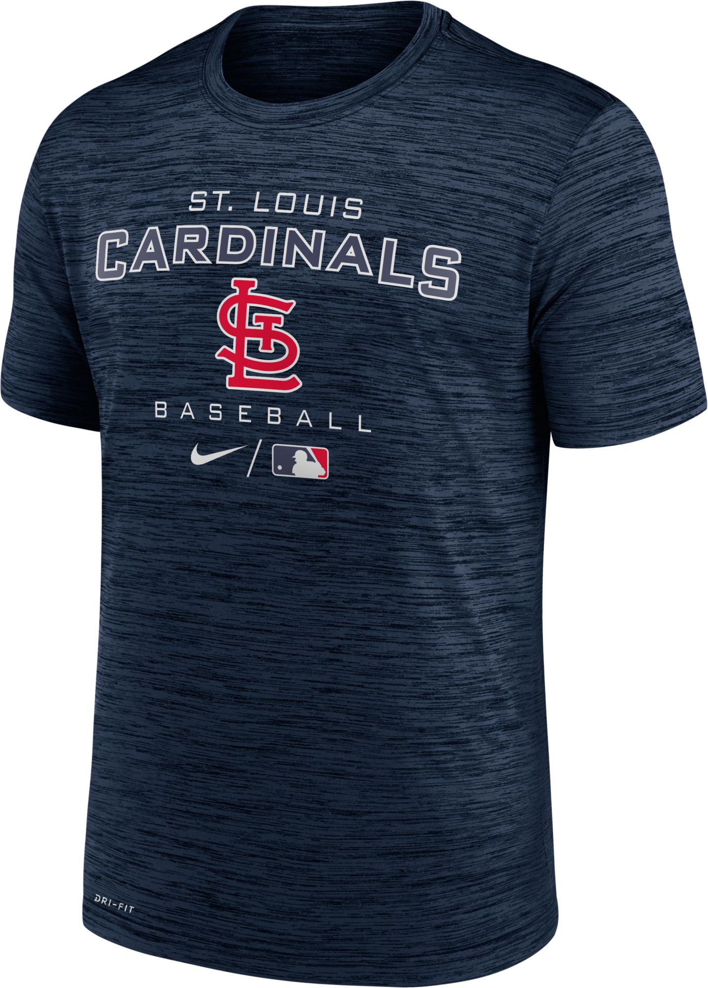 Youth Nike Red St. Louis Cardinals Early Work Tri-Blend