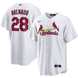 Men's Nike Black/White St. Louis Cardinals Official Replica Jersey Size: Small