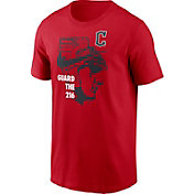 Nike Men's Cleveland Guardians Red 'Guard The 216' Graphic T-Shirt