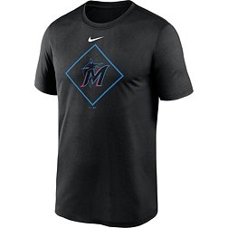 Nike Men's Miami Marlins Black Legend Icon T-Shirt