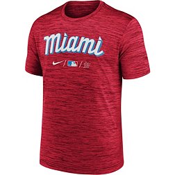 Nike Men's Miami Marlins 2022 City Connect Velocity Practice T-Shirt