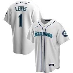 MLB Seattle Mariners (Kyle Lewis) Men's Replica Baseball Jersey.