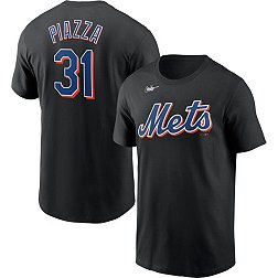 Nike Men's New York Mets Mike Piazza #31 Black T-Shirt