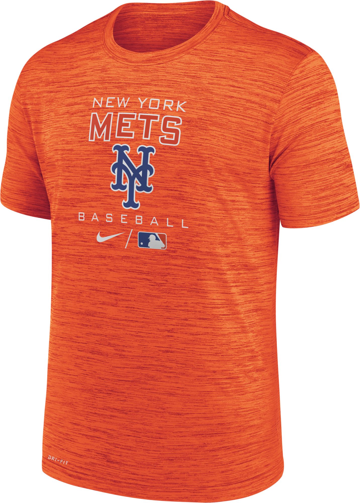 Nike / Men's New York Mets Orange Legend Velocity T-Shirt