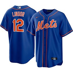 Men's New York Mets Francisco Lindor Nike Black 2022 Alternate Authentic  Player Jersey