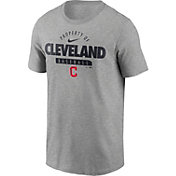Nike Men's Cleveland Indians Grey Property Logo T-Shirt