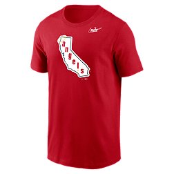 Nike Men's Los Angeles Angels Red Logo T-Shirt