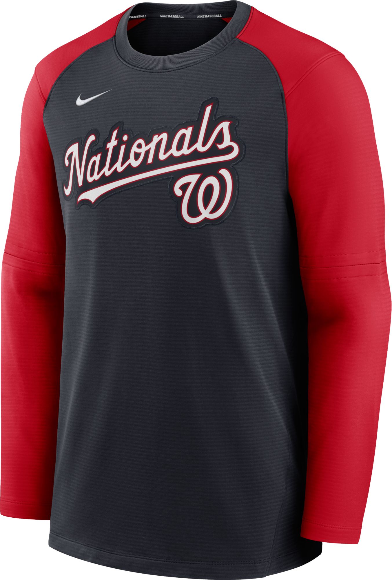 Nike / Men's Washington Nationals Blue Authentic Collection Pre-Game Long  Sleeve T-Shirt