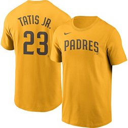 Nike Men's Replica San Diego Padres Fernando Tatis Jr. Cool Base Brown Jersey