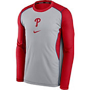 Nike Men's Philadelphia Phillies Red Authentic Collection Game Long Sleeve T-Shirt
