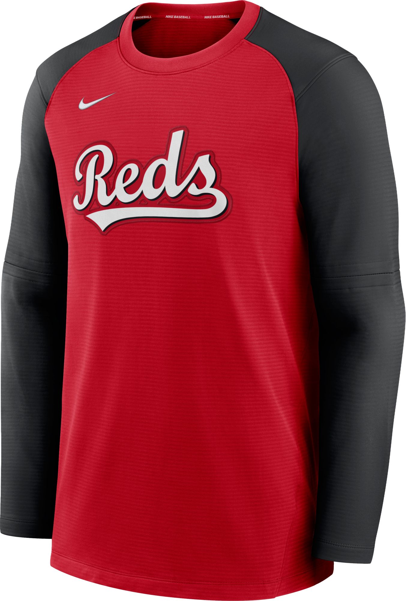 Nike / Men's Cincinnati Reds Red Authentic Collection Pre-Game Long Sleeve  T-Shirt
