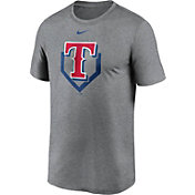 Nike Men's Texas Rangers Grey Icon T-Shirt