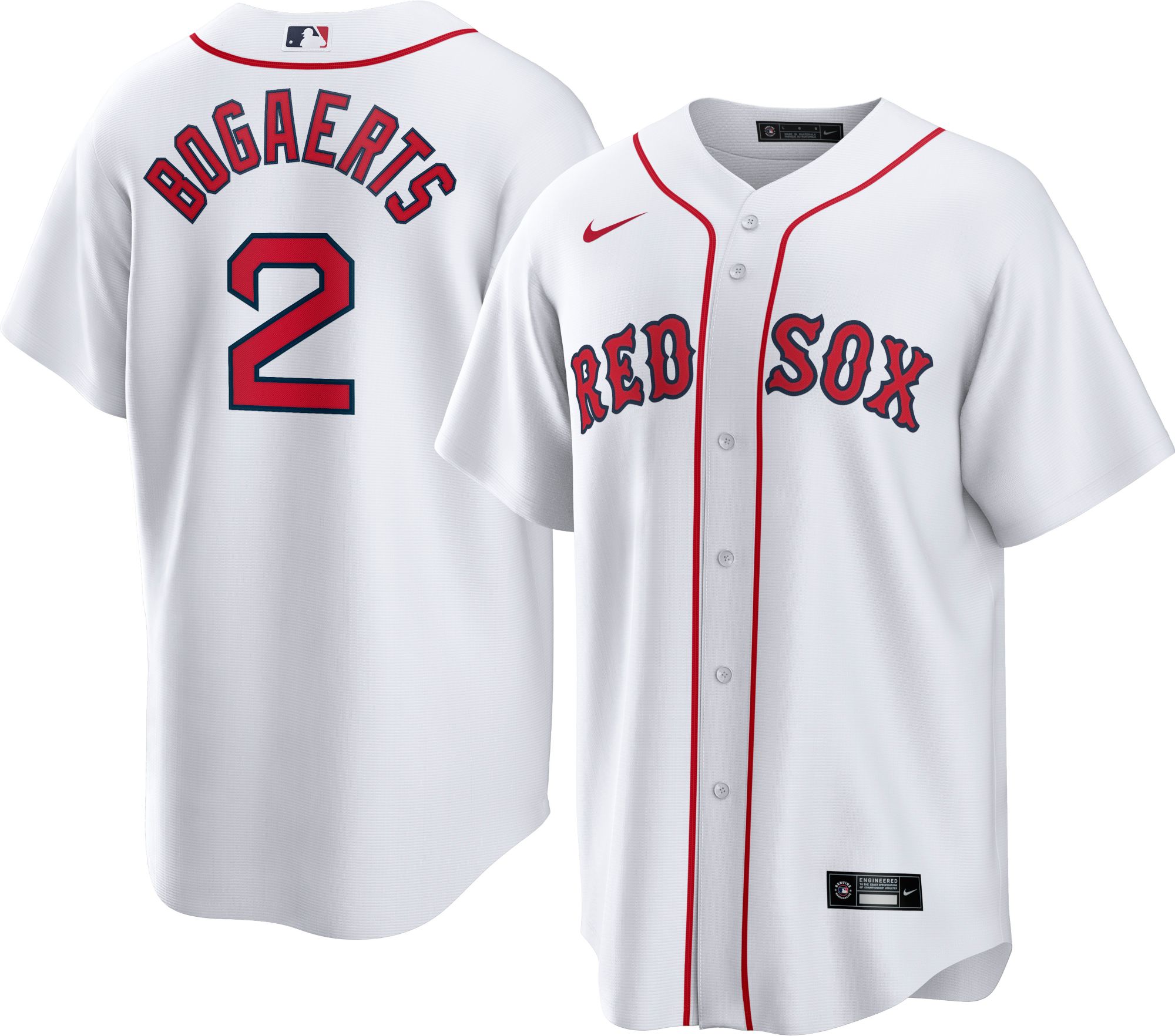 Nike Men's Boston Red Sox Xander Bogaerts #2 Cool Base Jersey - M (Medium)