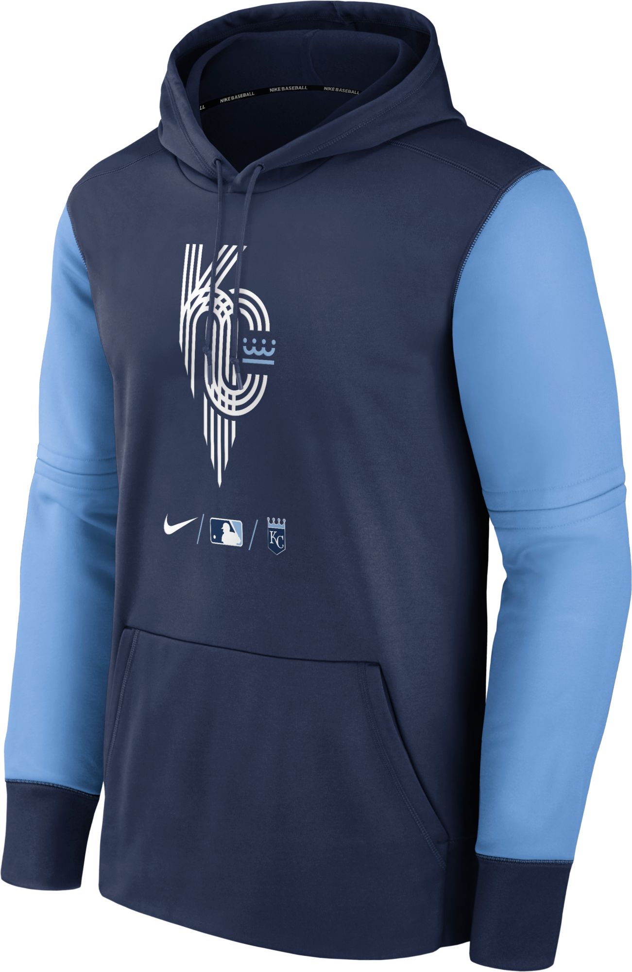 Kansas City Royals Shirt Womens Blue Nike Dri Fit V Neck Short