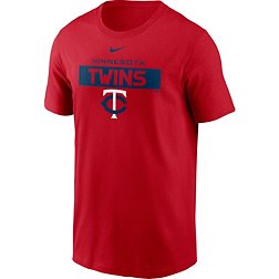 Nike Men's Minnesota Twins Red Cotton T-Shirt