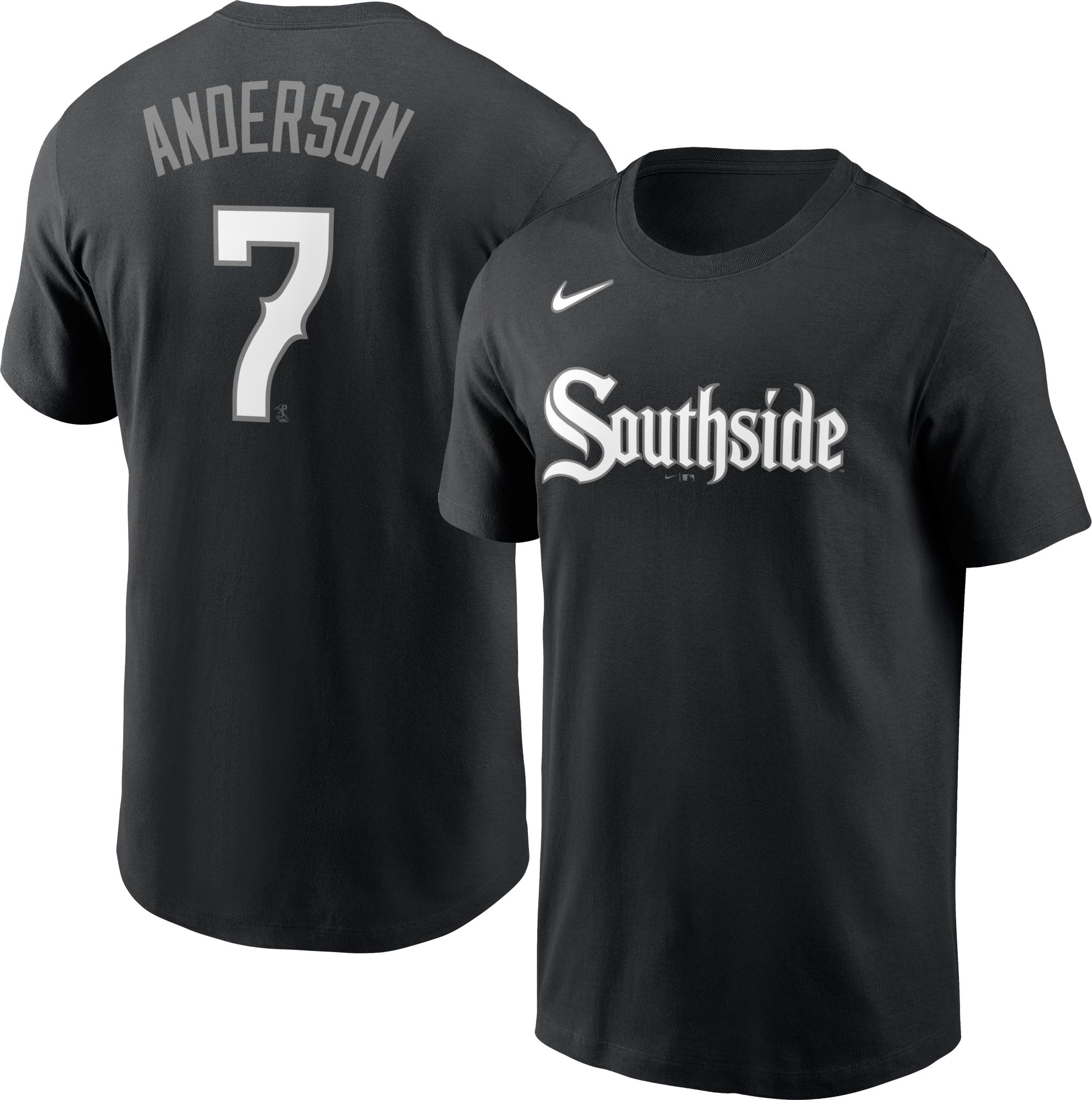 Lids Luis Robert Chicago White Sox Nike Youth City Connect Name & Number  T-Shirt - Black