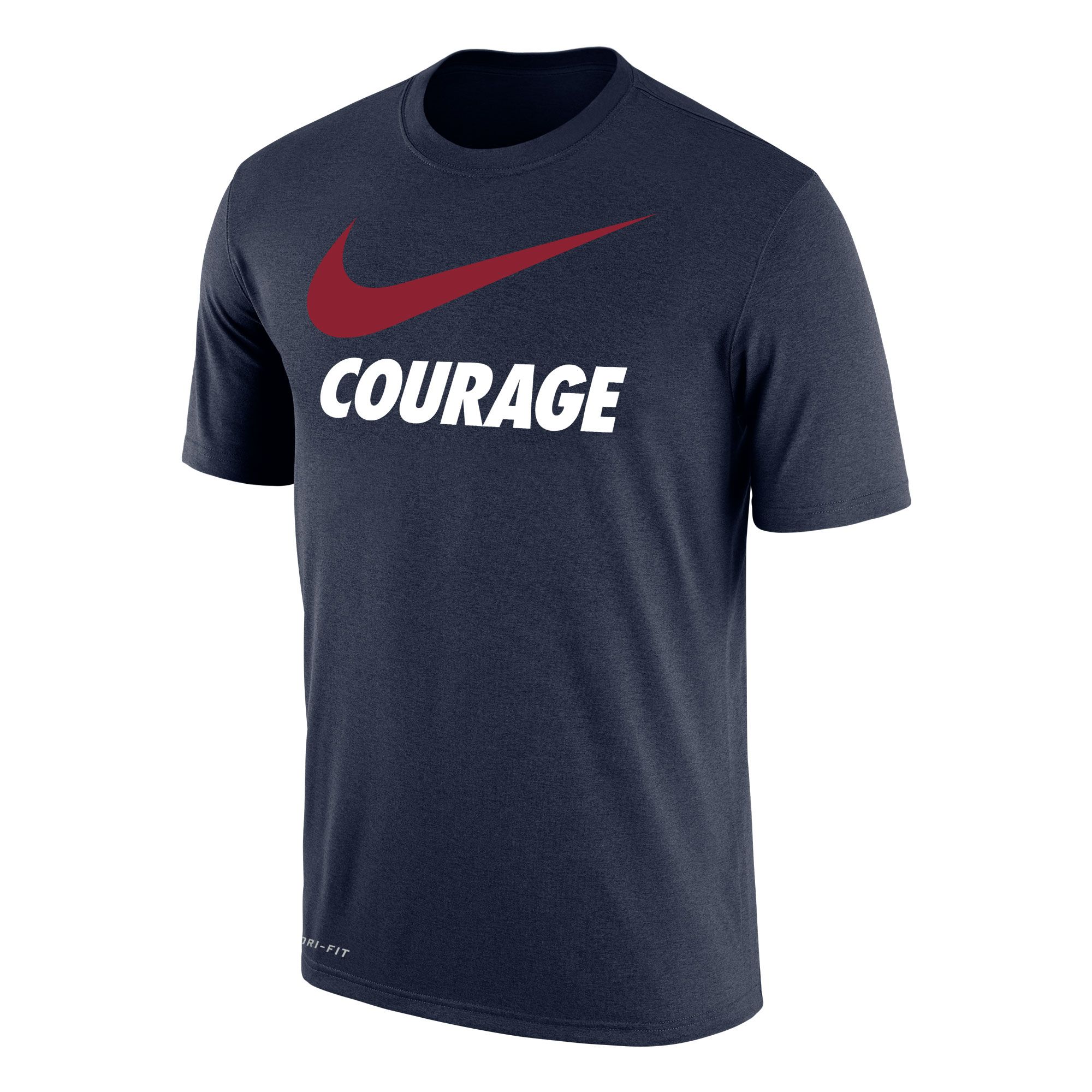Nike North Carolina Courage Swoosh Navy T-Shirt