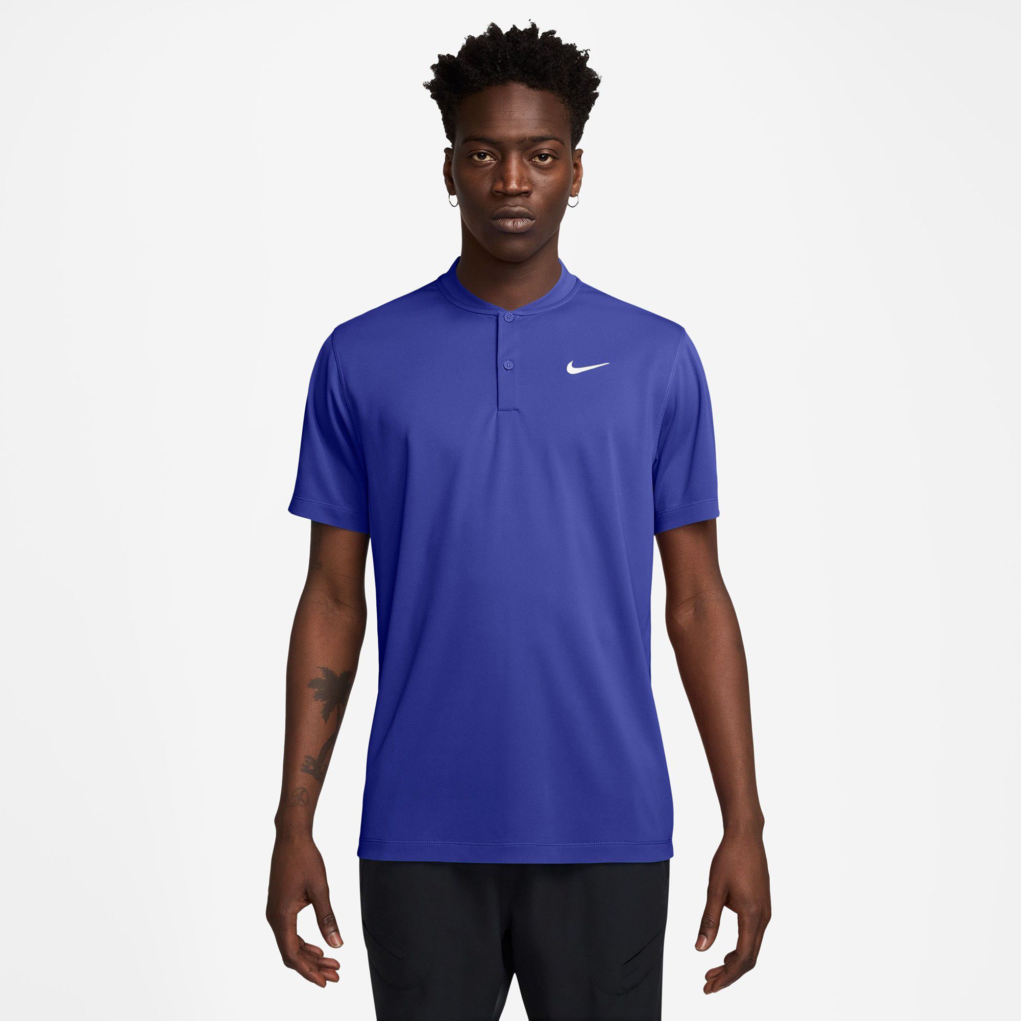Nike Men's NikeCourt Dri-FIT Blade Collar Tennis Polo