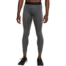 Nike Mens Nike Pro Dri-FIT 3/4 Tights - Mens Black/White Size XL