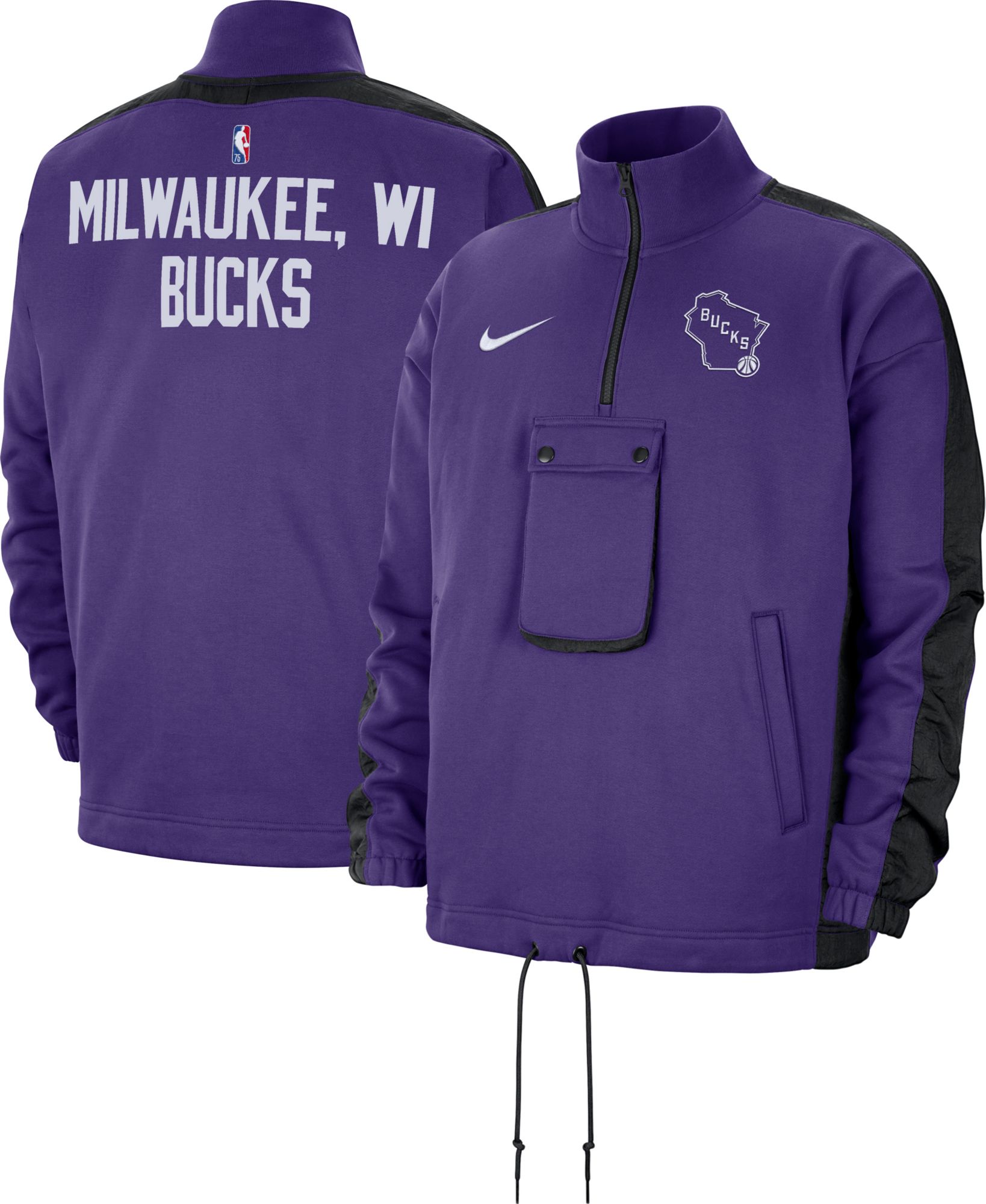 Minnesota Vikings Nike Sideline Alpha Fly Rush Pullover Jacket