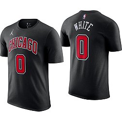 Nike Men's 2022-23 City Edition Chicago Bulls Coby White #0 White
