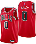 Nike Men's Chicago Bulls Lonzo Ball #2 Red Dri-Fit Swingman Jersey, XXL