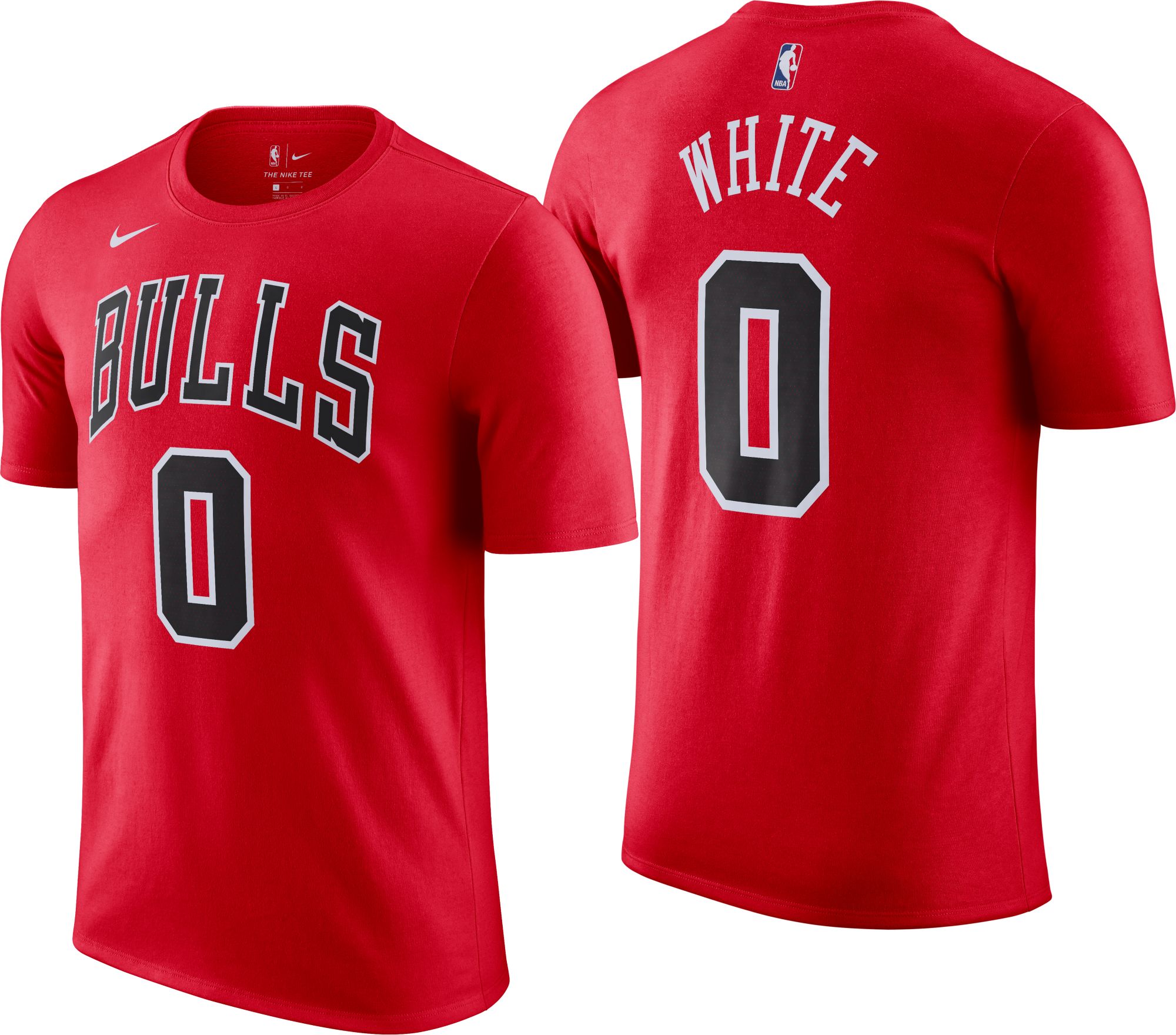 Rationalisatie Horen van meer en meer Nike / Men's Chicago Bulls Coby White # 0 Red T-Shirt