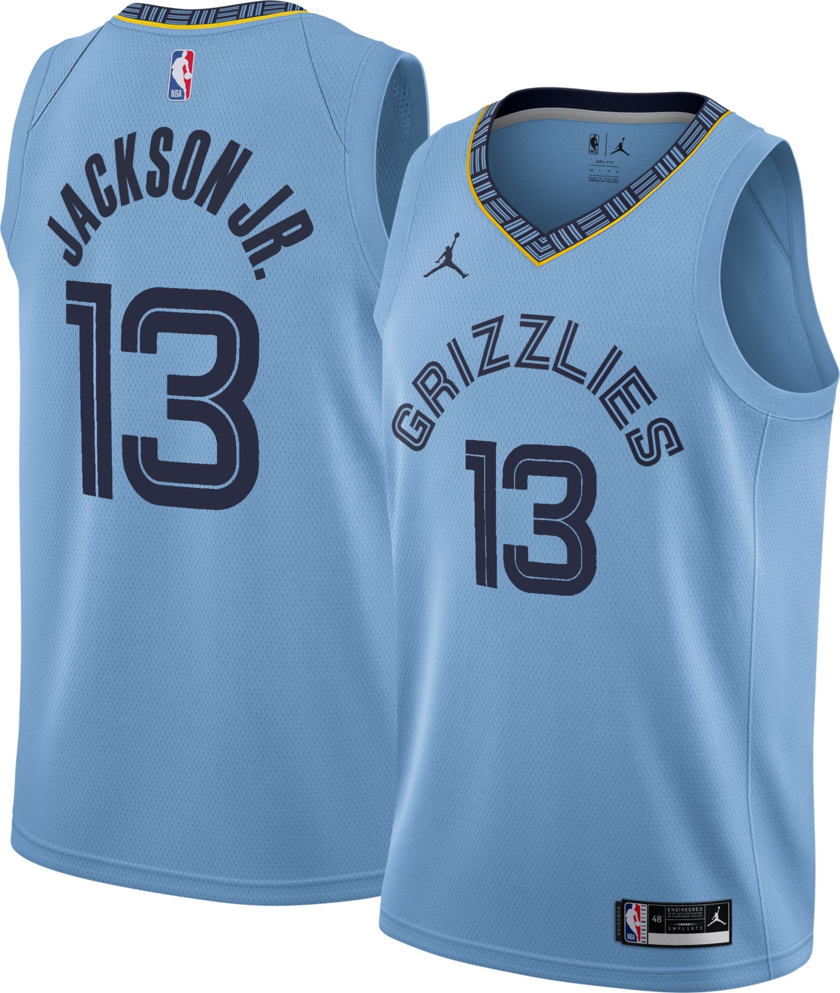 Men's New Era Navy Memphis Grizzlies Throwback T-Shirt Size: Small