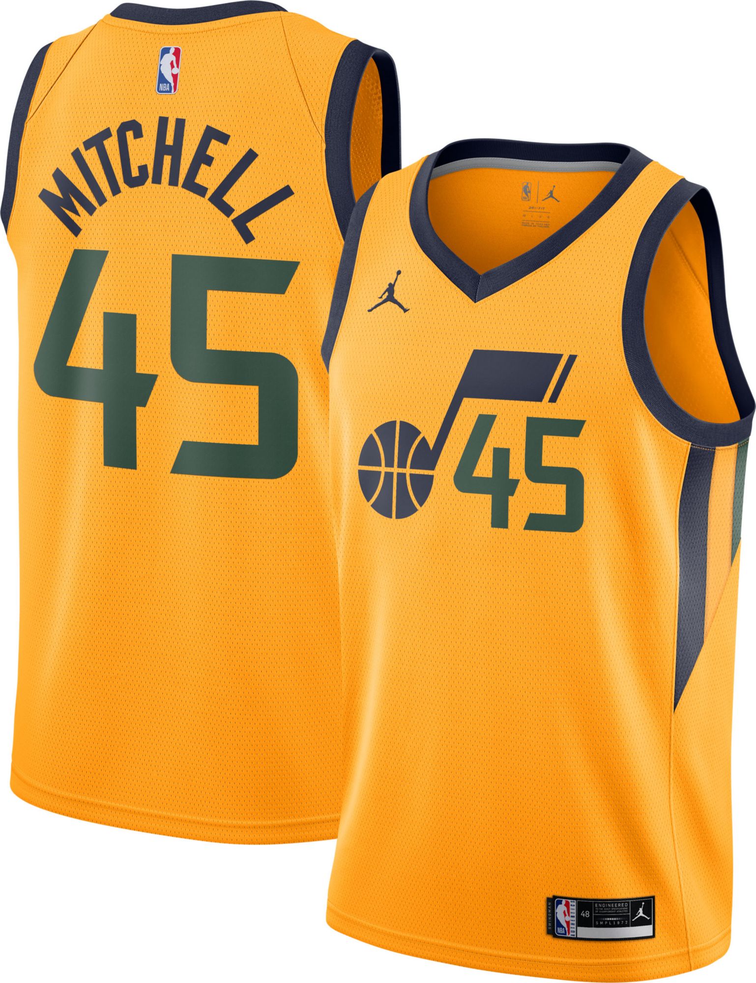 Nike, Shirts, Utah Jazz Donovan Mitchell Jersey Nba