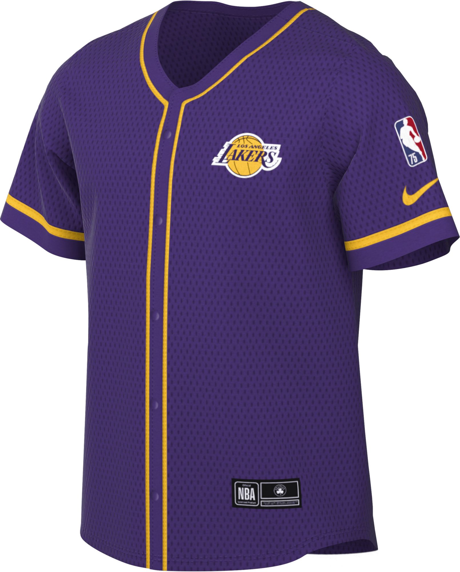 Nike / Men's Los Angeles Lakers Purple Jersey Top